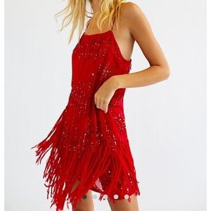 Free People Crystal Clear mini dress